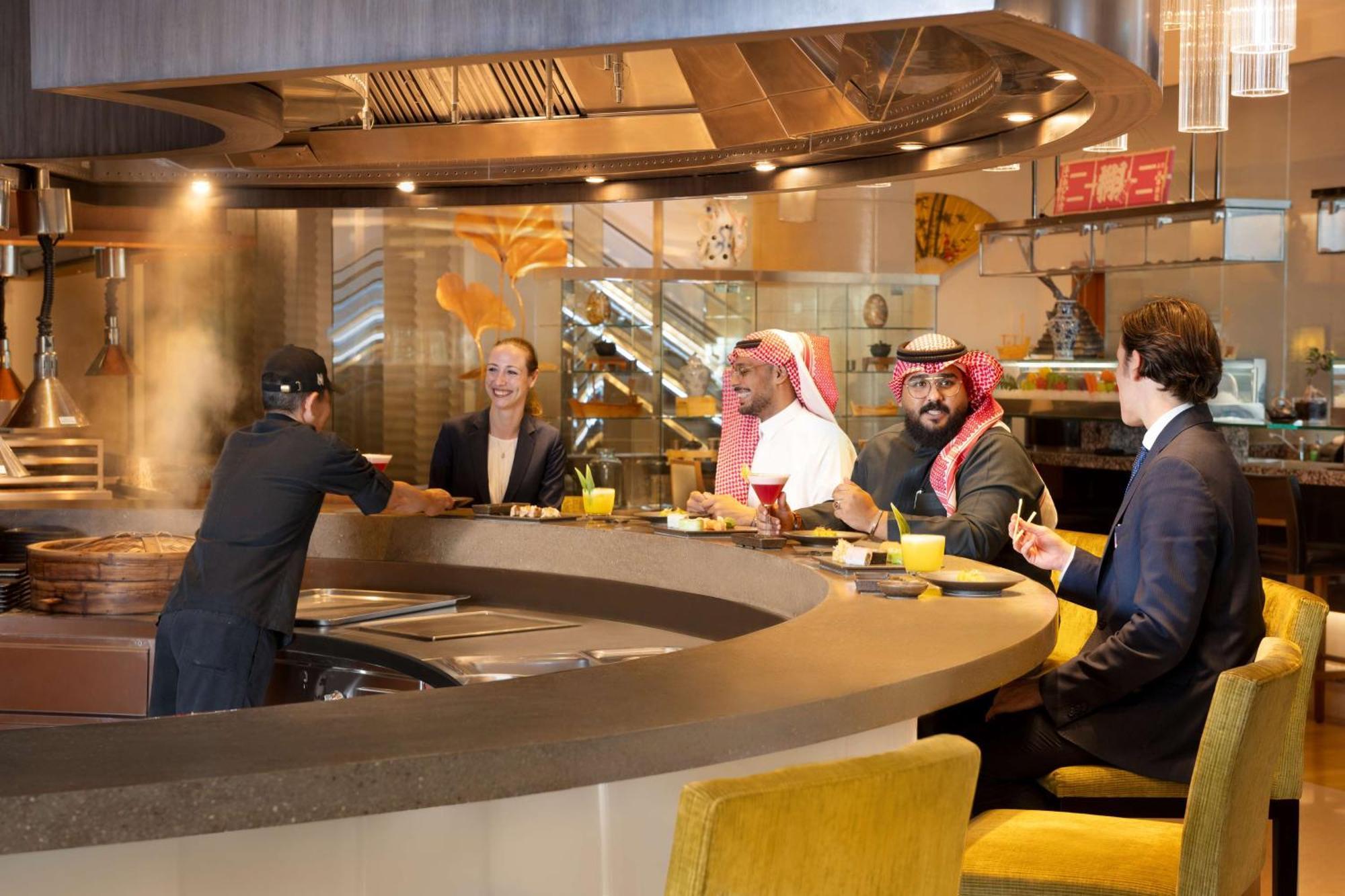 Hilton Riyadh Hotel&Residences Exterior foto The lounge at the airport